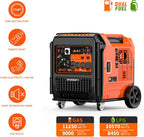 AIVOLT Dual Fuel Portable Inverter Generator, 11250 Watts