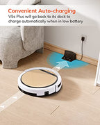 ILIFE Robot Vacuum And Mop Combo, 300ml Dustbin, 300ml Water Tank, 2.4G WiFi - V5s Plus