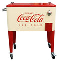 Leigh Country Coca-Cola Metal Outdoor Patio Cooler, 60 Qt - CP 98111