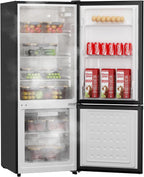 Upstreman Refrigerator With Bottom Freezer, 7.1 Cu.Ft, Black - BM71