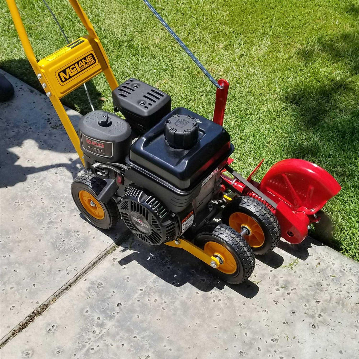 McLane Gas Powered Lawn Edger 9-Inch 5.50 Gross Torque - 101-5.5GT-7