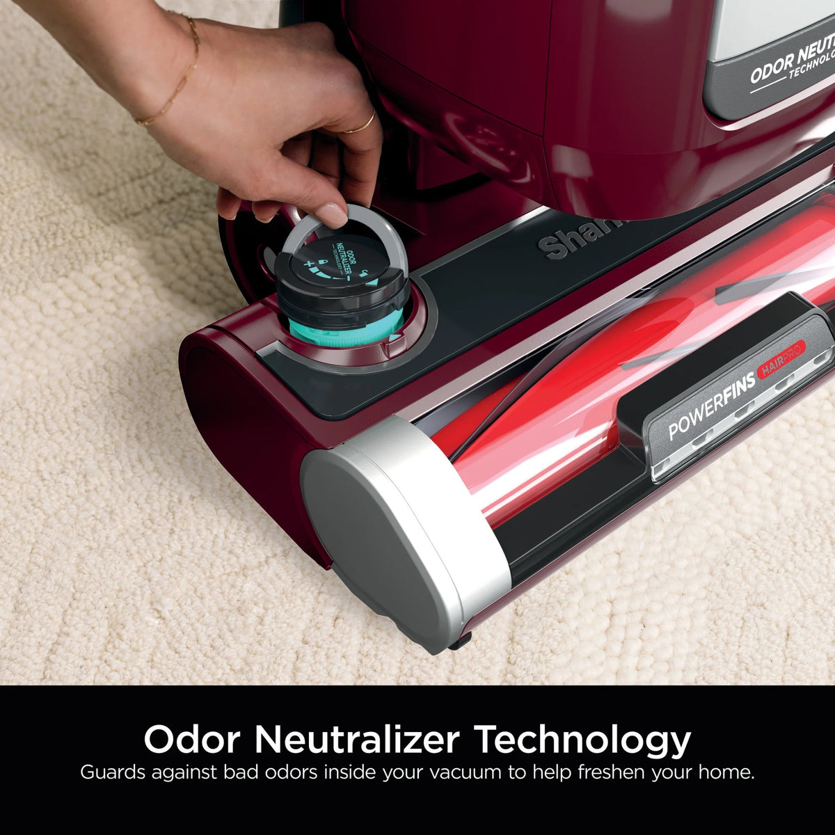 Shark Lift-Away Upright Vacuum Cleaner With PowerFins HairPro, Odor Neutralizer Technology And HEPA Filter