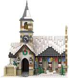 FILONA Christmas Country Church Building Block Kit, 1769 Pieces - MOC-147549