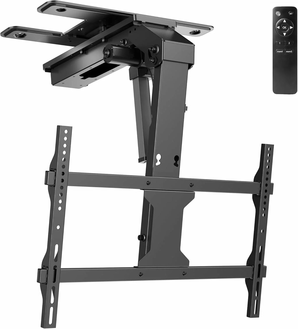 VIVO Motorized Ceiling TV Mount, 37-70 inch, 99 lbs, Black