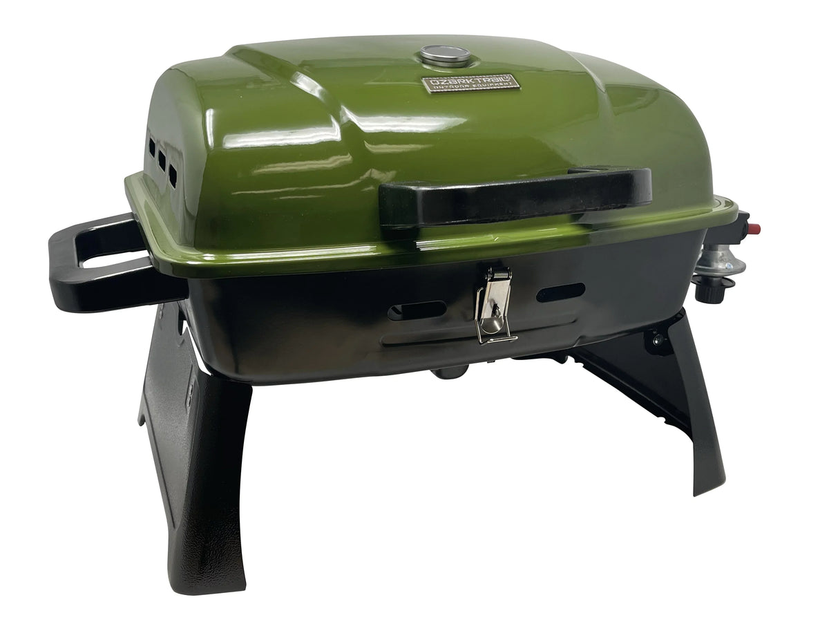 Ozark Trail Portable 1 Burner Propane Grill With Interchangeable Griddle Plate