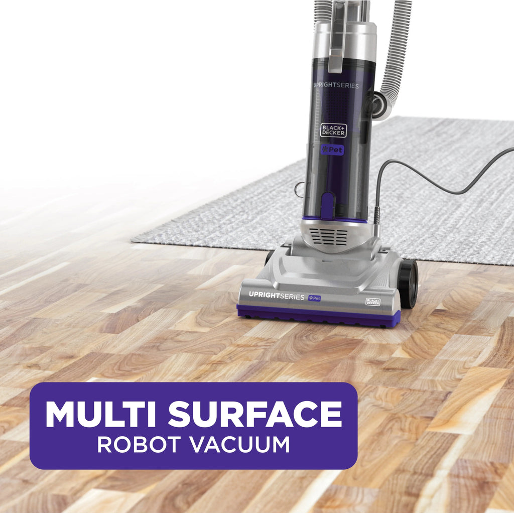 Black + Decker UprightSeries Lite Pet Upright Vacuum With Pet Hair Attachment - BDUR10-PET