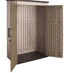 Rubbermaid Outdoor Storage Shed, 52 Cu. Ft., Weather-Resistant, Lockable Doors