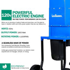 Landworks Electric Leaf Mulcher & Shredder, 120V, 11-Inch Blade, 0.5-Inch Cutting Capacity