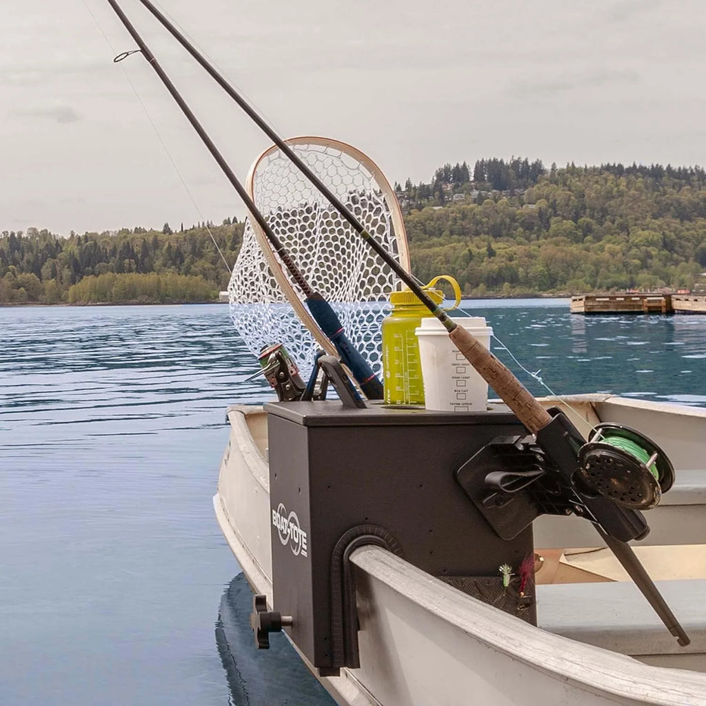 BOAT-TOTE Boat Tote Regular Fishing Accessory, Fits Gunnels Up To 2.5in Thick - BTR-701