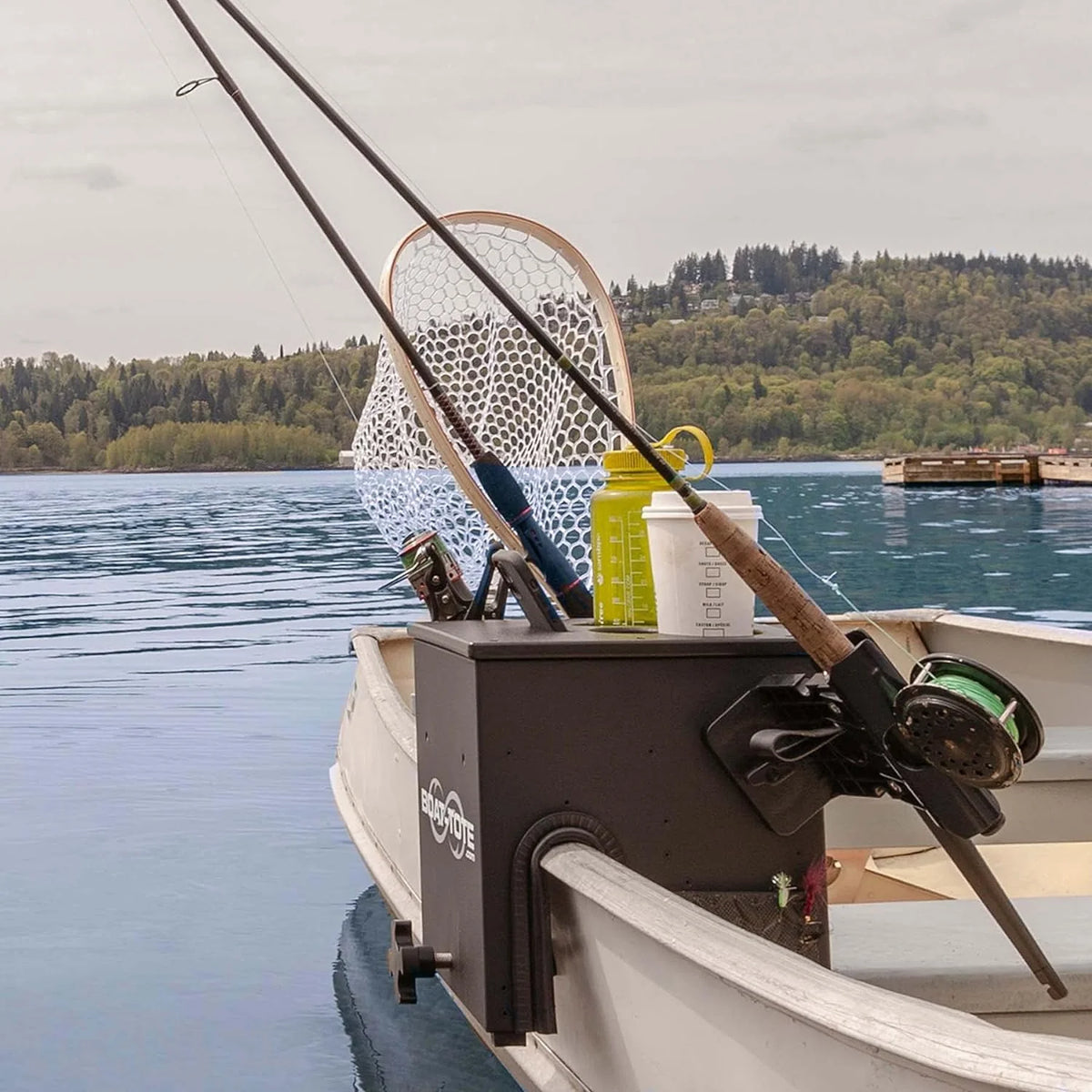 BOAT-TOTE Boat Tote Regular Fishing Accessory, Fits Gunnels Up To 2.5in Thick - BTR-701