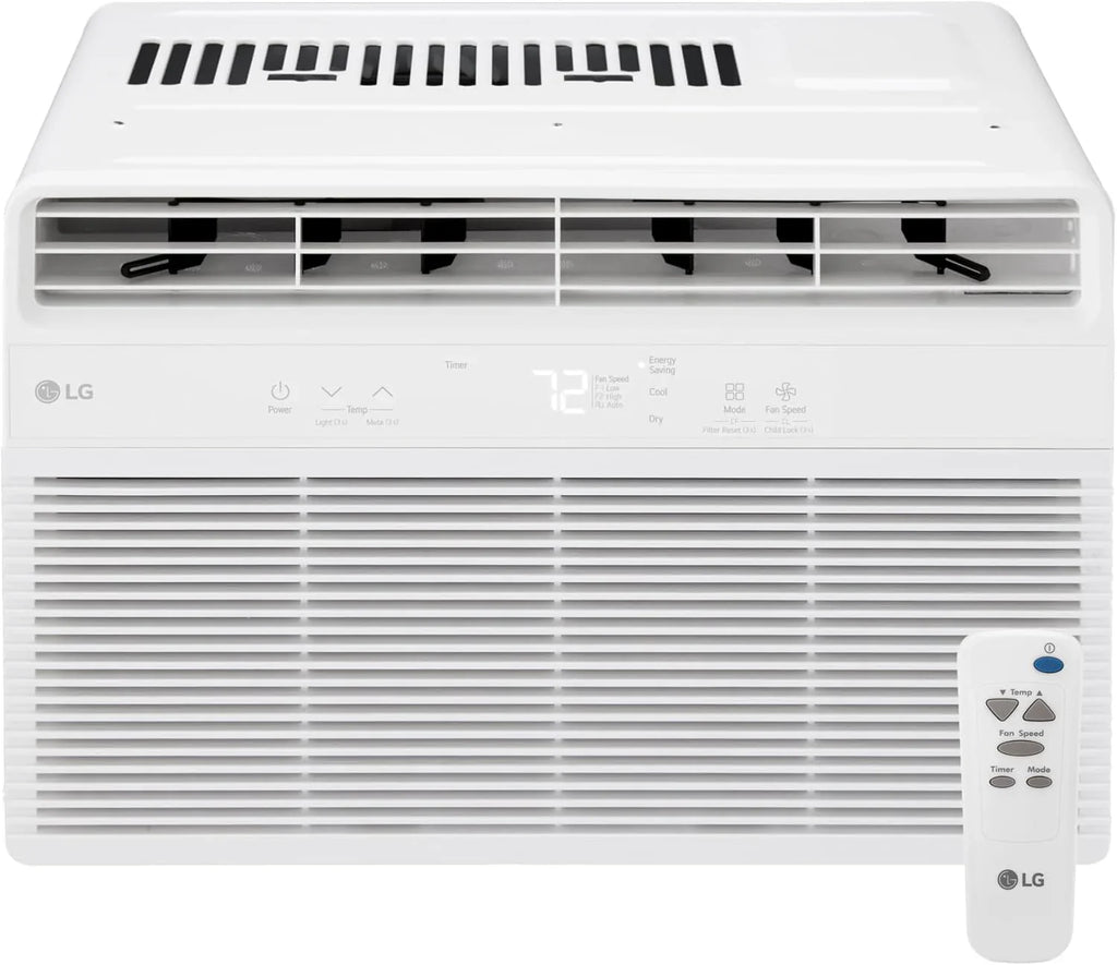 LG 5000 BTU Window Air Conditioner With Remote, White