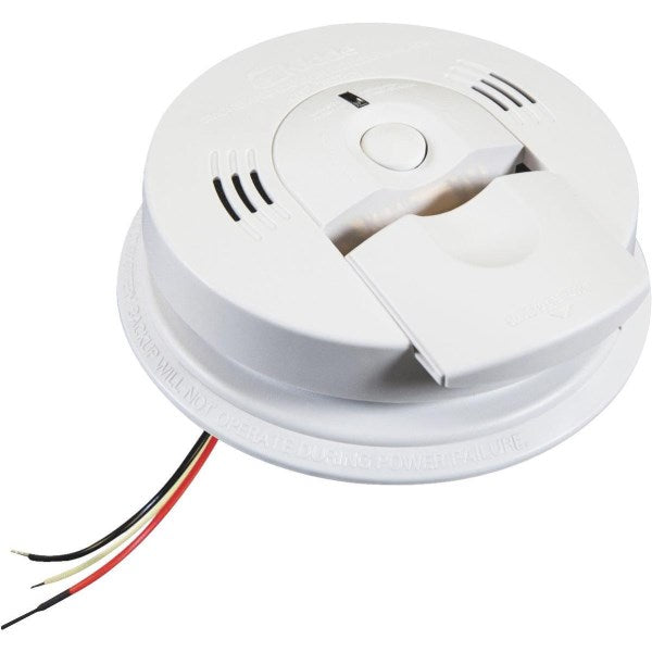 Kidde Hardwired 120V Smoke And Carbon Monoxide Alarm With AA Battery Backup - KN-COSM-IBA