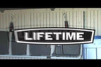 Lifetime Side Entry Plastic Storage Shed 15 ft W x 8 ft D Gray/Beige - 6446