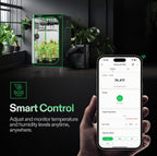 VIVOSUN Smart Air Conditioner 8000 BTU 4-in-1 - C08