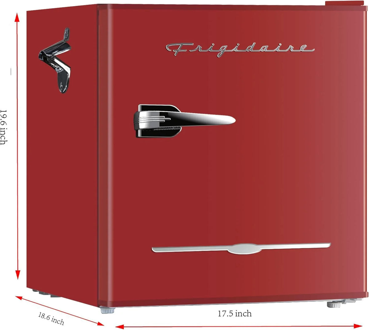 Frigidaire Retro Compact Refrigerator 1.6 cu ft 16 in D x 18 in W x 18.5 in H Moonlight - EFR176