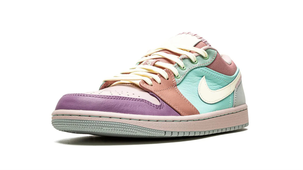 Air Jordan 1 Low SE Easter Pastel Sneakers - US Mens Sizes M5-W6-5 To M12-W13-5