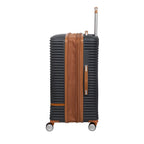 it luggage Hardside Expandable Checked Spinner Luggage 31 inch, Gray - Replicating