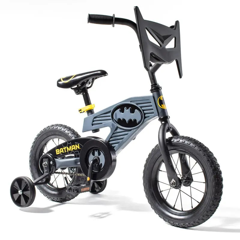 Batman Boys Bike 12 inch Gray/Yellow/Black - WMA-181201