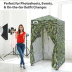 EAGLE PEAK Ultra Compact 4 ft x 4 ft Pop-Up Changing Room Canopy - Flex
