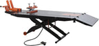 APlusLift Air-Operated Motorcycle & ATV Lift Table, 1500LB, 48in Wide With Side Extensions - MT1500X