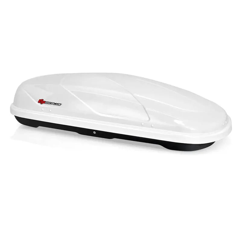 Waterproof Rooftop Cargo Box 15 Cu. Ft. Heavy-Duty Aerodynamic Roof Mount Carrier