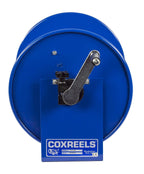 Coxreels Compact Hand Crank Steel Hose Reel, 4,000 PSI, Holds 3/8 in x 50 ft Hose - 112-3-50