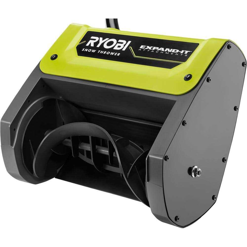 RYOBI Expand-It 12 in Snow Thrower Attachment