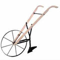 tabindeal High Wheel Walk-Behind Cultivator With 24 in. Steel Wheel - BHW-24 Plow