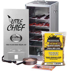 Smokehouse Little Chief Front Load Electric Smoker, 250-Watt, 4 Grills