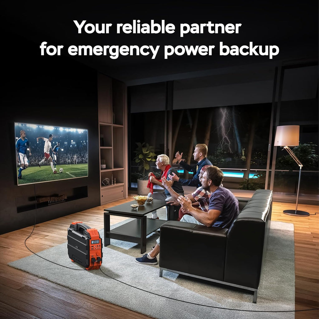 BLAVOR Portable Power Station 1600W 1024Wh LiFePO4 Battery With Built-In 40W Solar Panel - S1600