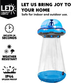 Joiedomi 9ft Tall Halloween Inflatable UFO Yard Decoration