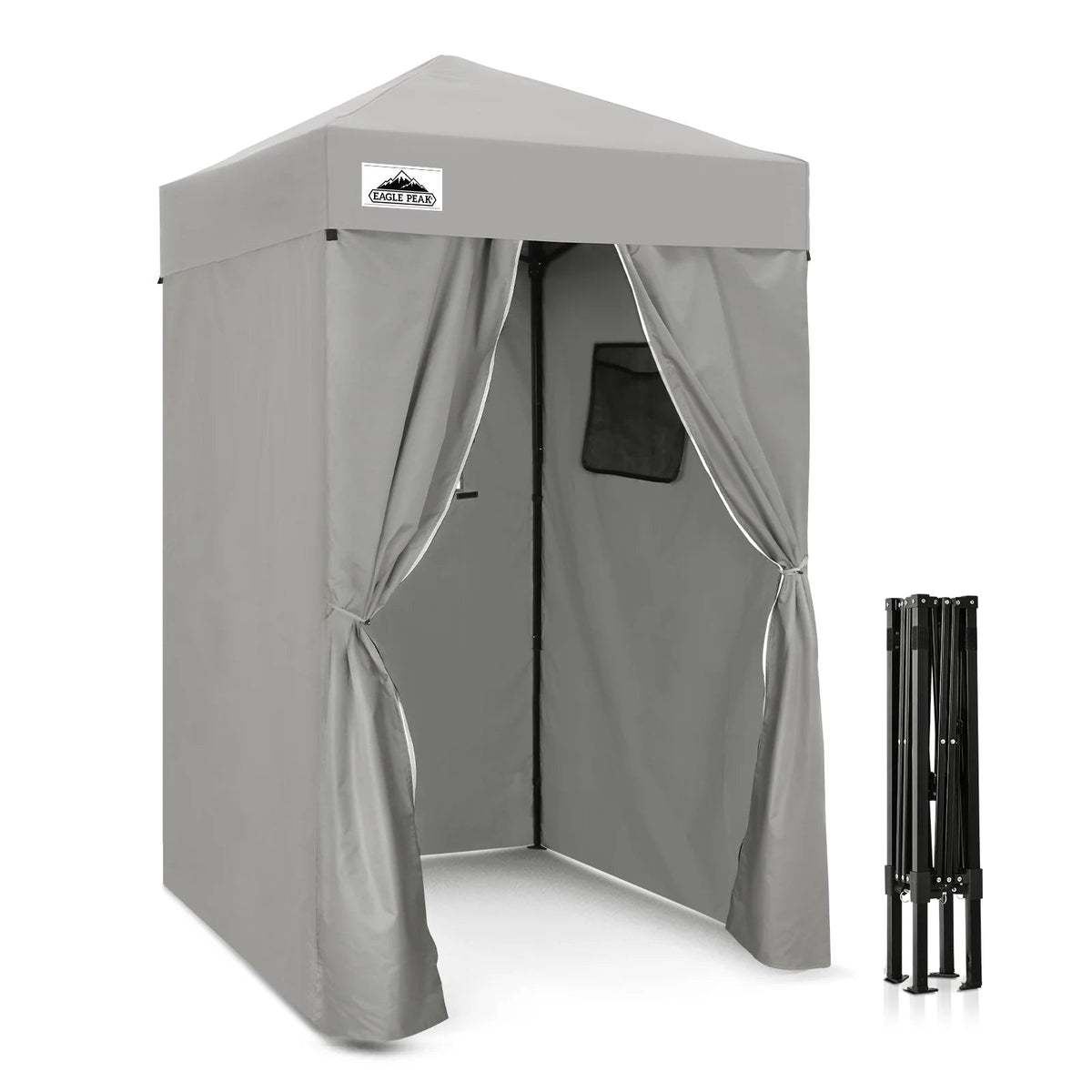 EAGLE PEAK Ultra Compact 4 ft x 4 ft Pop-Up Changing Room Canopy - Flex