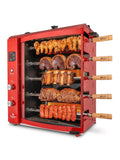Brazilian Flame Churrasco Propane Gas Rotisserie Oven Grill Roaster With Auto Rotating Skewers - 2024 Series
