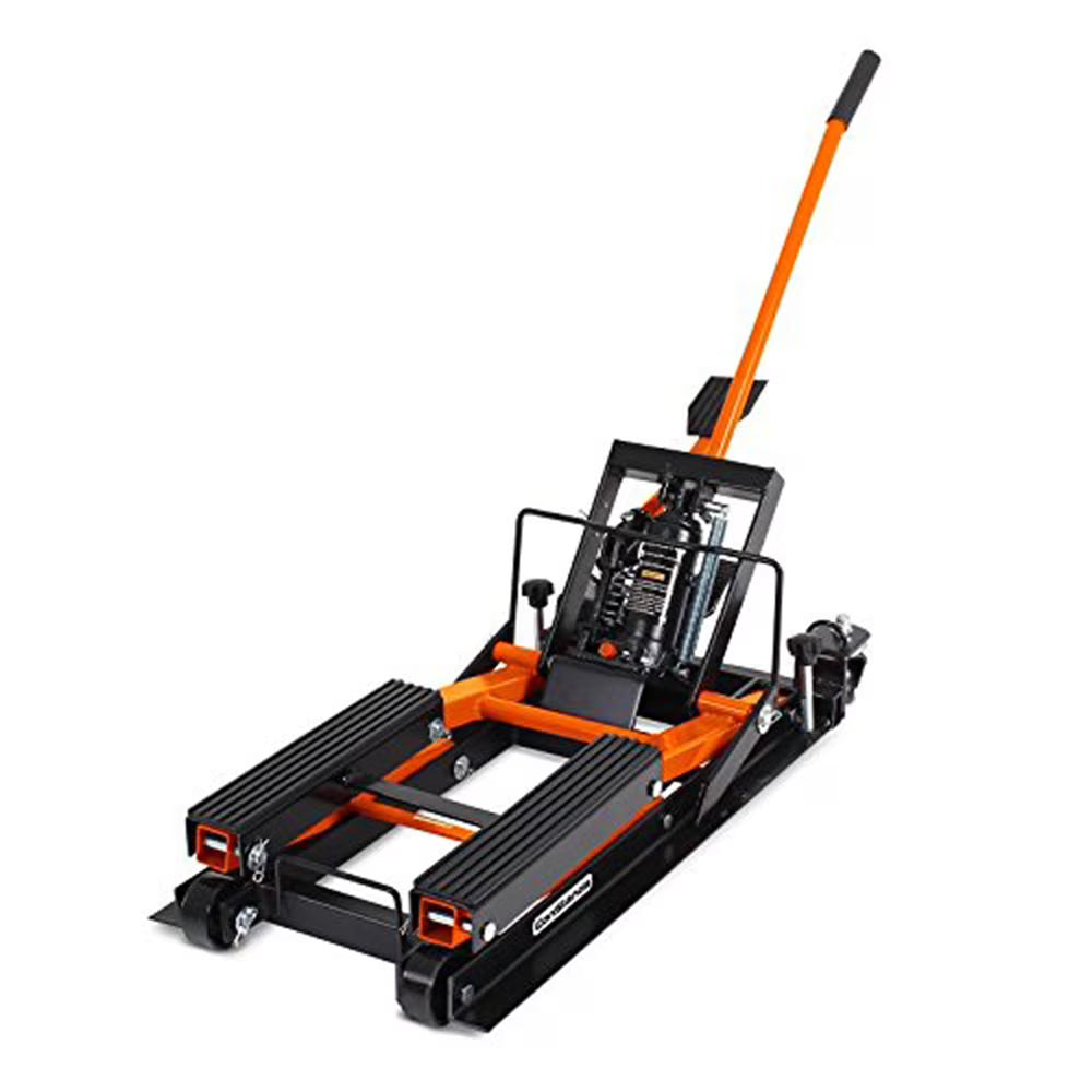 KFFKFF Hydraulic Motorcycle ATV Lift Jack, 1500 Lbs, 4.7-15 Inch - ZX0901-7B