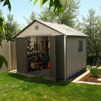 Lifetime Plastic Storage Shed 11 ft. W x 11 ft. D - 6433