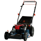 SENIX Self-Propelled Gas Lawn Mower, 21-Inch, 150 cc, 3-In-1, Blue - LSSG-M1