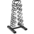Marcy 6-Tier Wire Frame Dumbbell Rack With Bottle Holder - DBR-8352