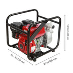 BENTISM 2 in 7HP 4-Stroke Gasoline Water Transfer Pump - SCWP50