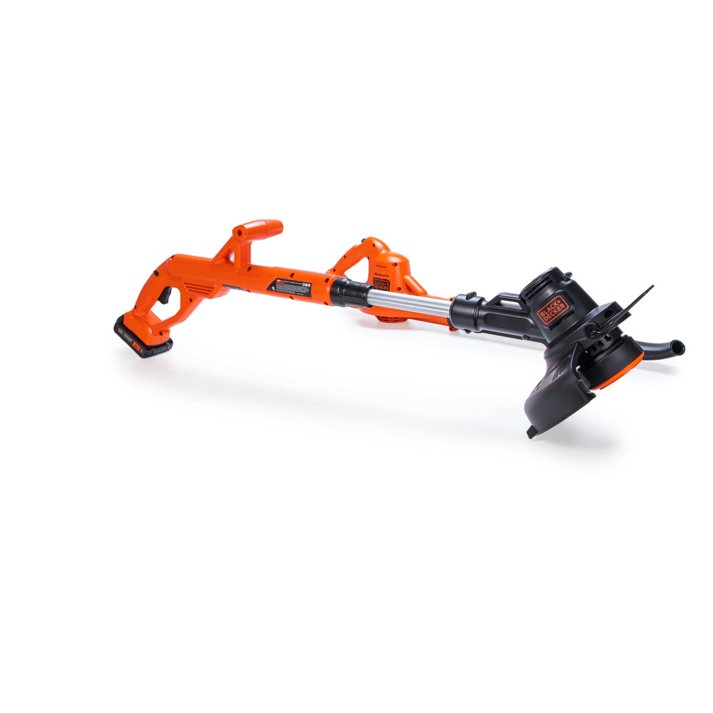 BLACK+DECKER 20V MAX Lithium 10 In. String Trimmer/Edger And Hard Surface Sweeper Combo Kit - LCC221
