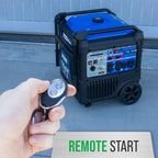 DuroMax Dual Fuel Portable Digital Inverter Generator, 11 000-Watt, 459cc - XP11000iH