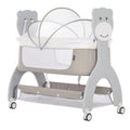 Dream On Me Cub Portable Rolling Baby Bassinet - Grey