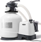 Intex Krystal Clear 16 Inch 3,000 GPH Above-Ground Pool Sand Filter Pump - 26651EG