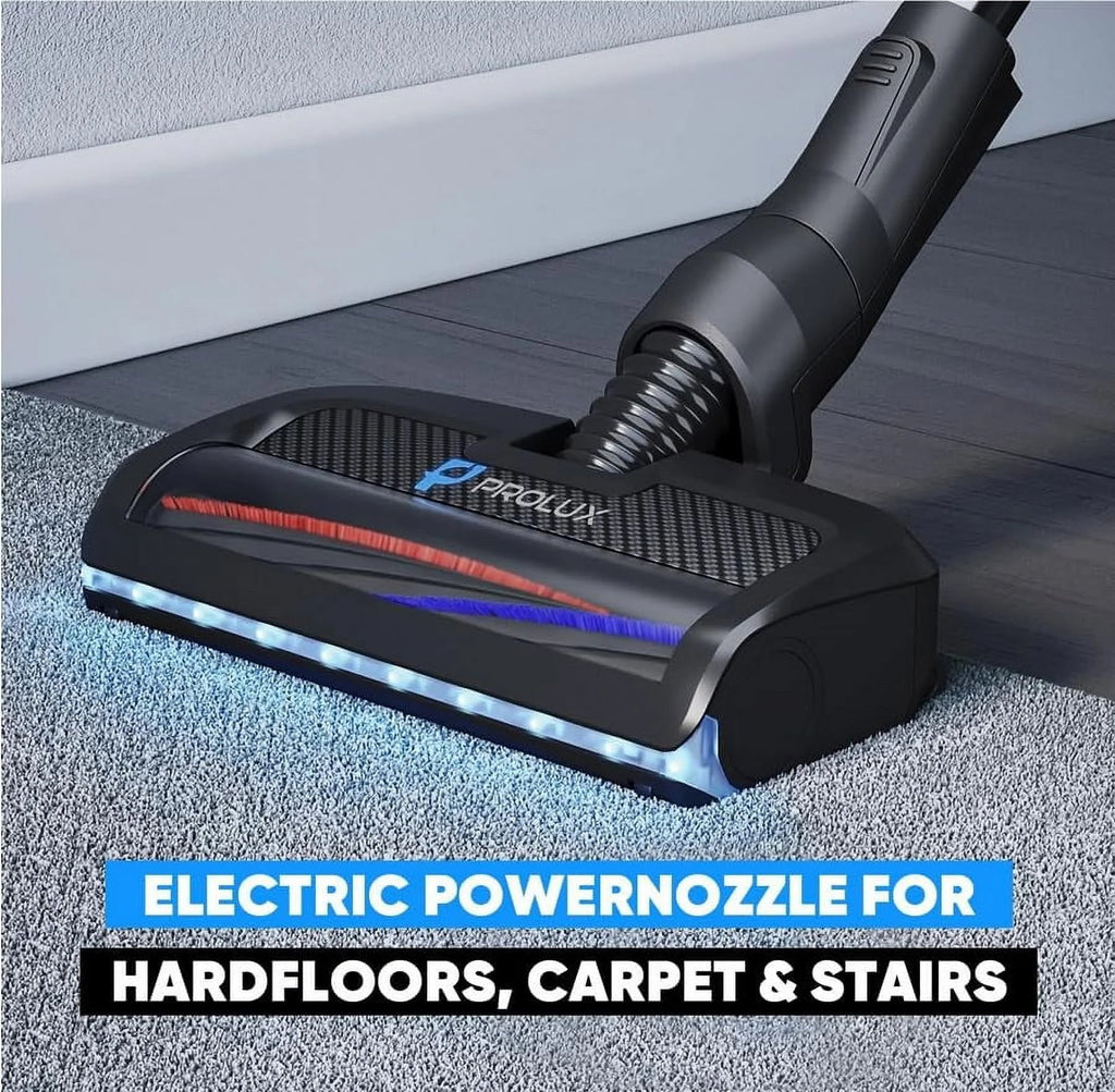 Prolux Bagged Canister Pet Vacuum With Powerhead - Phantom