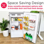 Frigidaire Retro Bar Fridge, 3.2 Cu. Ft., Pink, 65-Watt - EFR376-C-PINK