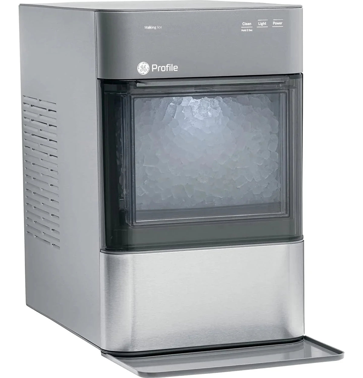 GE Profile Opal 2.0 Nugget Ice Maker, 24 Pounds Per Day, Black Stainless - XPIO23BCBT