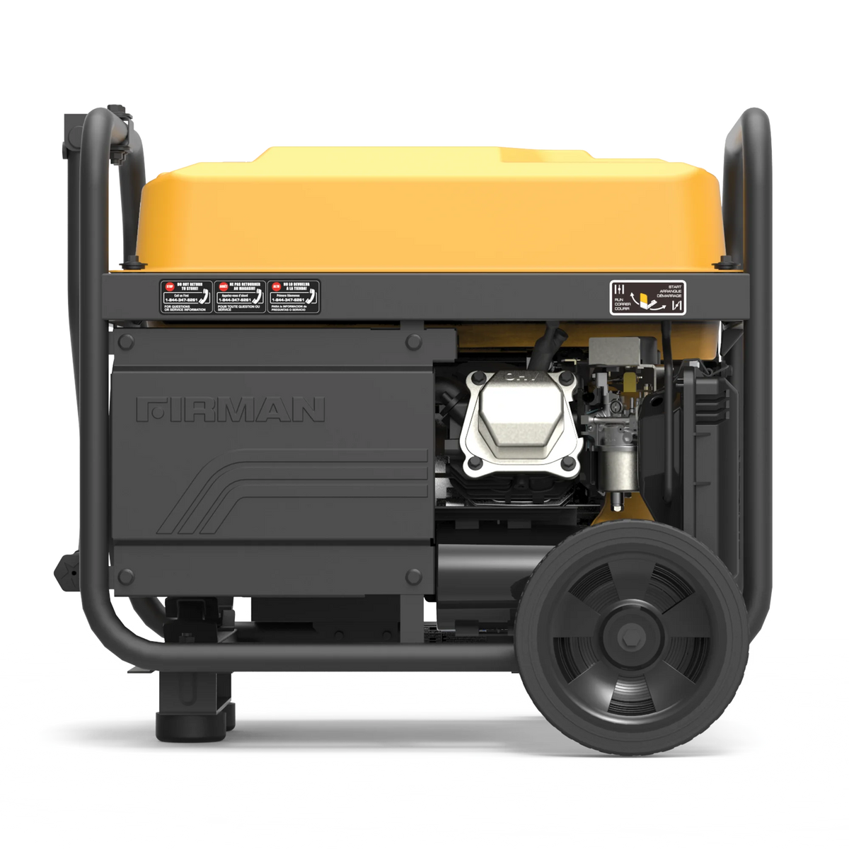 FIRMAN Portable Gas Generator 4550/3650 Watt, Remote Start And CO Alert - P03628
