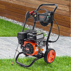 VEVOR Gas Powered Pressure Washer 3400 PSI 2.6 GPM With 5 Quick Connect Nozzles - Copper Pump
