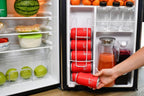 Frigidaire 4.5 Cu. Ft. 2-Door Compact Refrigerator With Chrome Trim - EFR451, Platinum
