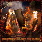 Zhehao Fire Pit Skulls, 48-Pack, 3 x 3 x 2.4 Inches
