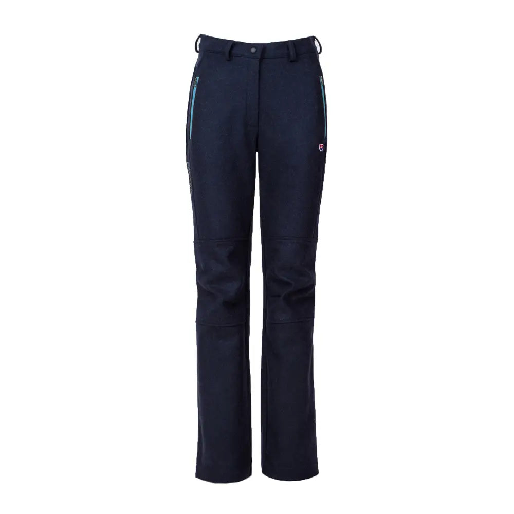 Women's Merino Pants Blue - Zorana